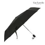 Guy Laroche 3-Fold Fully Automatic Umbrella | One-Push Open & Close | Windproof FRP Frame | 210T High-Density Fabric | Black & Navy